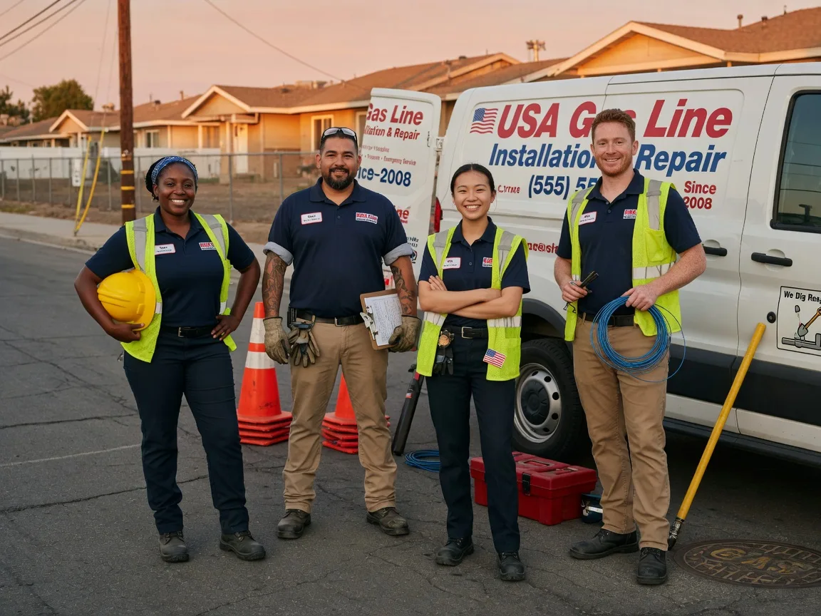 Gas Line Installation company in Cushing, MN
